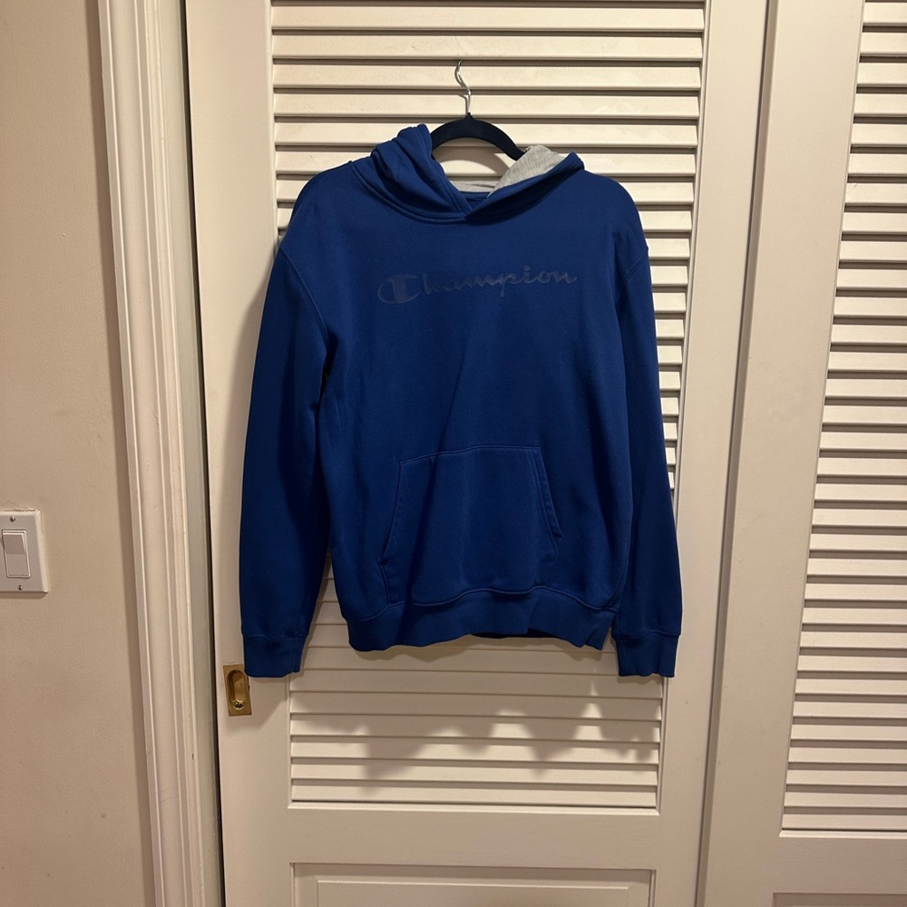 Champion Blue Boys Hoodie
